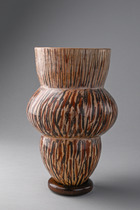 Keramik-Trommel, ca. 200 - 600 n. Chr., Peru, Nazca, Größe: H: 22,5 cm (H: 8.9 inch), ID: 3050708 - 3/6