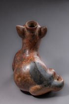Vessel in the shape of a dog, Protoclassic, ca. 100 BC to AD 250, Western Mexico, Colima, Size: H: 23,5 cm (H: 9.3 inch), ID: 3052320 - 4/5