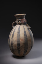 Anthropomorphes Gefäß, Späte Zwischenzeit, ca. 1000 - 1400 n . Chr., Peru, Chancay, Größe: H: 33 cm (H: 13.0 inch), ID: 3052322 - 2/4