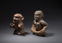 Two figures, Peru, Vicus & Costa Rica, ID: 3052325 - 3/7