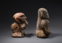 Two figures, Peru, Vicus & Costa Rica, ID: 3052325 - 4/7