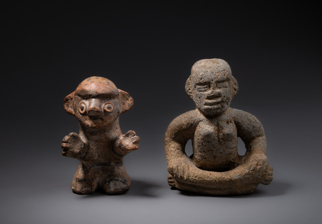 Two figures, Pérou, Vicus & Costa Rica, ID: 3052325