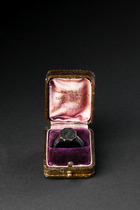 Gotischer Siegelring, ca. 1340 / 1380, Europa, Größe: H: 2,5 cm (H: 1.0 inch), ID: 3051443 - 3/5