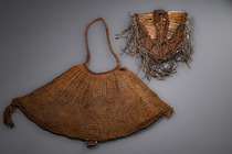 Traditional netbag "bilum", Papua New Guinea - East Sepik Province, northern Maprik coastal area, Size: H: 22,5 cm B: 49 cm (H: 8.9 inch B: 19.3 inch), ID: 3052337 - 2/2
