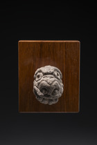 Steinkopf eines mythischen Wesens, ca.1000 - 300 v. Chr., Peru, Chavin, Größe: H: 9 cm (H: 3.5 inch), ID: 3052324 - 3/4