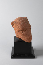 Kleiner Tierkopf, ca. 500 v. Chr. - 200 n. Chr., Nigeria, Nok, Größe: H: 11 cm (H: 4.3 inch), ID: 3050462 - 5/6
