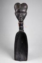 Zeremoniallöffel "wunkirmian" oder "wakemia", Côte d'Ivoire, Dan, Größe: L: 56 cm (L: 22.0 inch), ID: 3050425 - 2/4