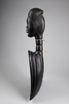 Zeremoniallöffel "wunkirmian" oder "wakemia", Côte d'Ivoire, Dan, Größe: L: 56 cm (L: 22.0 inch), ID: 3050425 - 3/4