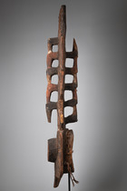 Anthropozoomorphic plank mask "bayiri", Burkina Faso, Winiama / Nunuma / Bwa, Taille: H: 106 cm, ID: 3050449 - 2/4