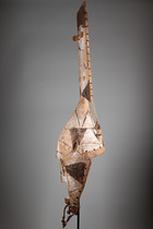 Mask "nwenka", Burkina Faso, Bobo, Size: H: 106 cm (H: 41.7 inch), ID: 3050451 - 3/4