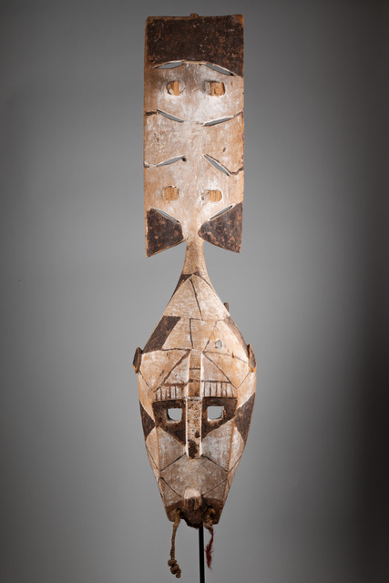Mask "nwenka", Burkina Faso, Bobo, Taille: H: 106 cm, ID: 3050451