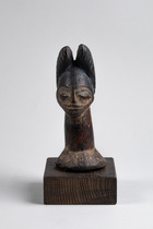 Dance staff "ogo elegba" for the "eshu" cult, Nigeria, Yoruba, Size: H: 18 cm (H: 7.1 inch), ID: 3050422 - 2/4
