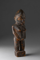 Figurine d'une femme enceinte "bateba phuwe", Burkina Faso, Lobi, Taille: H: 16,5 cm, ID: 3051019 - 2/5