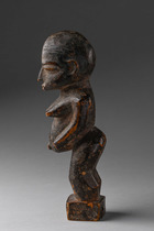 Figurine d'une femme enceinte "bateba phuwe", Burkina Faso, Lobi, Taille: H: 16,5 cm, ID: 3051019 - 3/5