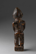 Figurine d'une femme enceinte "bateba phuwe", Burkina Faso, Lobi, Taille: H: 16,5 cm, ID: 3051019 - 4/5