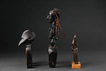 Three heddle pulleys, Côte d'Ivoire, ID: 3051020 - 3/4