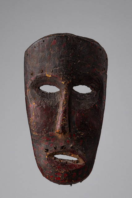 Anthropomorphe Maske, D. R. Kongo, Ituri, Größe: H: 20,5 cm (H: 8.1 inch), ID: 3050728