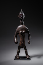 Stehende weibliche Figur "jo nyeleni", Mali, Bamana, Größe: H: 40,5 cm (H: 15.9 inch), ID: 3050735 - 2/5