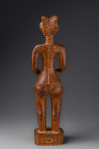 Standing female figure, Sierra Leone, Temne, Size: H: 31 cm (H: 12.2 inch), ID: 3050913 - 5/6