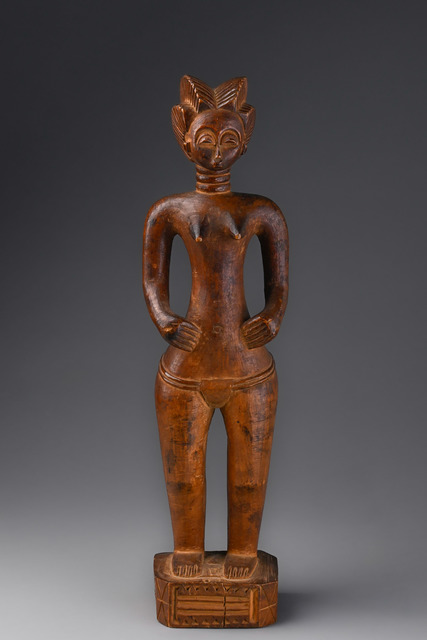 Standing female figure, Sierra Leone, Temne, Taille: H: 31 cm, ID: 3050913