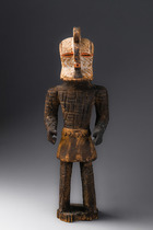 Figure of a dancer with "kilume" mask, R. D. Congo, Songye, Taille: H: 32 cm, ID: 3050918 - 2/5