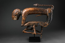 Leopard dance crest, Nigeria, Ijaw / Ijebu, Size: H: 25 cm (H: 9.8 inch), ID: 3050931 - 2/4