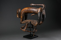 Leopard dance crest, Nigeria, Ijaw / Ijebu, Size: H: 25 cm (H: 9.8 inch), ID: 3050931 - 4/4