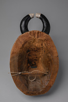 Gesichtsmaske "kple kple yassoua" der "goli"- Gruppe, Côte d'Ivoire, Baule, Größe: H: 39 cm (H: 15.4 inch), ID: 3050917 - 4/4