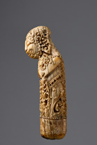 Poignée d'un poignard cérémoniel "kris", vers 1880/90, Indonésie - Java, Taille: H: 9,5 cm (H: 3.7 inch), ID: 3050930 - 2/5
