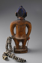Male twin figure "ere ibeji", Nigeria, Yoruba, Oyo, Oke Iho, Size: H: 24 cm (H: 9.4 inch), ID: 3050924 - 4/6