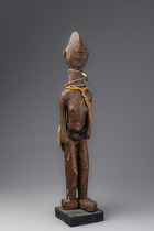 Standing female figure, Liberia, Loma, Size: H: 34 cm (H: 13.4 inch), ID: 3050926 - 2/4