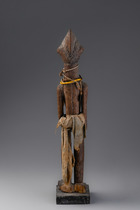 Standing female figure, Liberia, Loma, Size: H: 34 cm (H: 13.4 inch), ID: 3050926 - 4/4