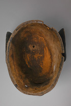 Männliche Helmmaske "lipiko" (pl. "mapiko"), Mosambik, Makonde, Größe: H: 20 cm (H: 7.9 inch), ID: 3050902 - 2/5