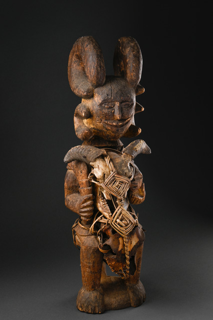 Shrine figure "ikenga", Nigéria, Igbo, Taille: H: 57,5 cm, ID: 3050921