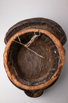 Anthropomorphe Helmmaske, Kameruner Grasland, Bamileke, Größe: H: 32,5 cm (H: 12.8 inch), ID: 3050883 - 4/4