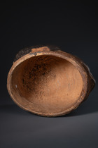 Männliche Helmmaske "lipiko" (pl. "mapiko"), Mosambik, Makonde, Größe: H: 29 cm (H: 11.4 inch), ID: 3050900 - 5/5