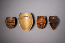 Miniature mask and three "netsuke", Japan, ID: 3050903 - 4/4