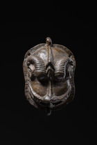 Zoomorphic amulet, India - Karnataka, Size: H: 7 cm (H: 2.8 inch), ID: 3050929 - 2/4