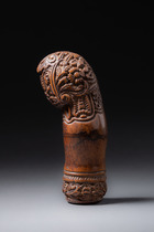 Handle of a ceremonial dagger 'kris' ('keris'), Indonesia - Java, Madura, Size: H: 10 cm (H: 3.9 inch), ID: 3050927 - 2/5