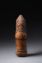 Handle of a ceremonial dagger 'kris' ('keris'), Indonesia - Java, Madura, Size: H: 10 cm (H: 3.9 inch), ID: 3050927 - 3/5
