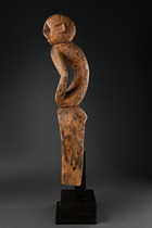 White monkey mask "omono", Mali, Dogon, Taille: H: 68 cm, ID: 3050968 - 3/4