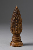 Divination head for "ifa", "olori ikin", Nigeria, Yoruba, Size: H: 7,2 cm (H: 2.8 inch), ID: 3050957 - 2/5