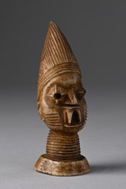 Divination head for "ifa", "olori ikin", Nigeria, Yoruba, Size: H: 7,2 cm (H: 2.8 inch), ID: 3050957 - 3/5