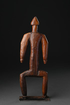 Fertility doll, Cameroon, Namchi, Size: H: 31,5 cm (H: 12.4 inch), ID: 3050974 - 3/4