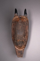 Zoomorphic mask "zamble", Côte d'Ivoire, Guro, Size: H: 37 cm (H: 14.6 inch), ID: 3052107 - 4/4