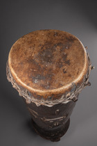 Drum, Côte d'Ivoire, Senufo, Size: H: 89 cm (H: 35.0 inch), ID: 3052112 - 5/6