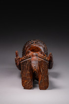 Standing female figure, D. R. Congo, Chokwe, Size: H: 31 cm (H: 12.2 inch), ID: 3052066 - 6/6