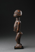 Small figure "bateba ti bala", Burkina Faso, Lobi, Size: H: 17 cm (H: 6.7 inch), ID: 3051377 - 3/4