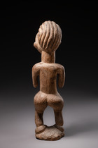 Standing female figure, Gabon, Punu, Size: H: 45 cm (H: 17.7 inch), ID: 3052037 - 2/6