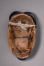 Maske "gu", Côte d'Ivoire, Guro, Größe: H: 21 cm (H: 8.3 inch), ID: 3052034 - 4/4